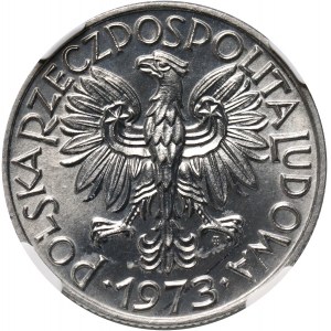 PRL, 5 złotych 1973, Rybak