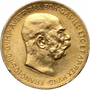 Austria, Franciszek Józef I, 100 koron 1913, Wiedeń