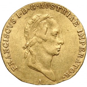 Austria, Franciszek I, dukat 1826 A, Wiedeń