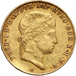 Austria, Ferdinand I, Ducat 1848 A, Vienna