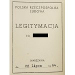 PRL, Order Sztandaru Pracy, I Klasa, 1964