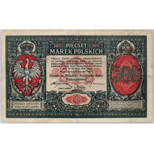 II RP, 500 marek polskich, 15.01.1919