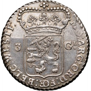 Niderlandy, Fryzja Zachodnia, 3 guldeny 1793
