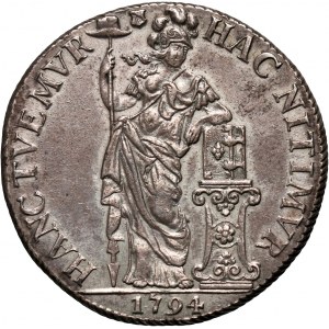 Netherlands, Utrecht, 3 Gulden 1794