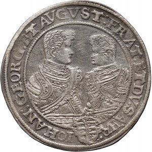 Germany, Saxony, Christian II, Johann Georg I and August, Thaler 1606, Dresden