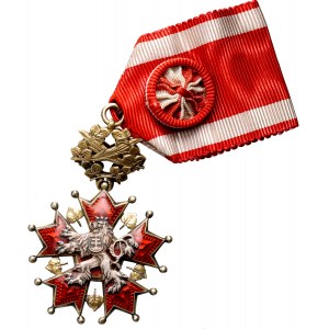 Czechosłowacja, Krzyż Orderu Białego Lwa, IV klasa