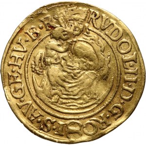 Węgry, Rudolf II, dukat 1601 KB, Kremnica