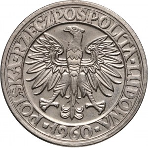 PRL, 100 złotych 1960, Mieszko i Dąbrówka, PRÓBA, nikiel