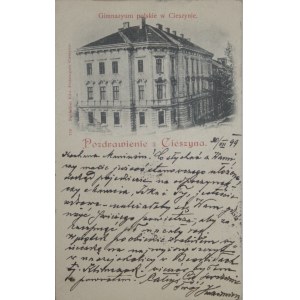 Cieszyn - Gimnazyum polskie, 1899