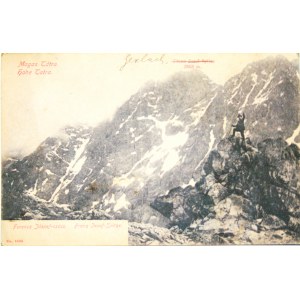 Magas Tatra. Hohe Tatra. Franz Josef Spitze 2663 m, 1904
