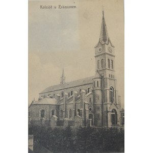 Zakopané, kostol, 1908