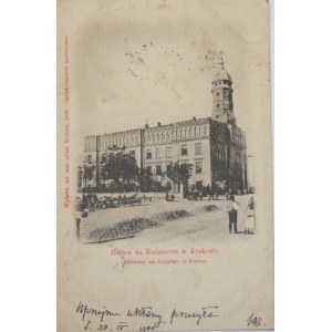 Kraków - Ratusz na Kazimierzu, 1900