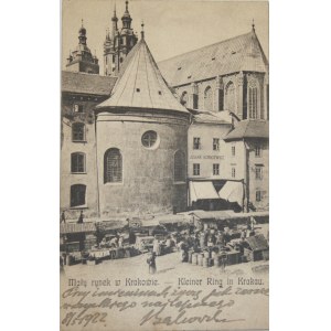 Kraków - Mały rynek, 1904