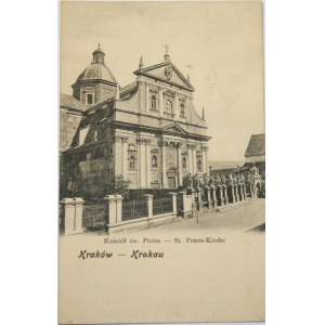 Kraków - Kościół św. Piotra, ok. 1900