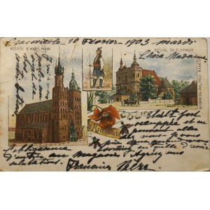 Kraków - Kościół N. Maryi Panny, Kościół św. Floryana, 1903