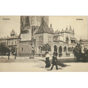 Kraków - Odwach w Rynku głównym, ok. 1900
