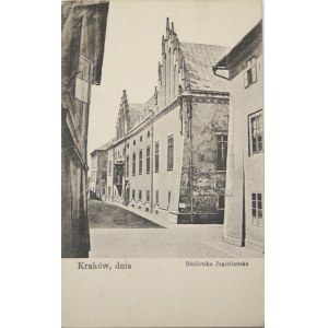 Kraków - Biblioteka Jagiellońska, ok. 1900