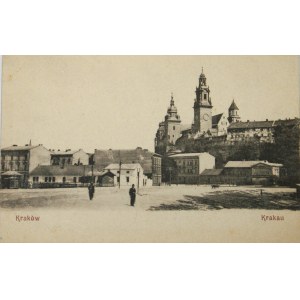 Kraków - Wawel i groble, ok. 1900