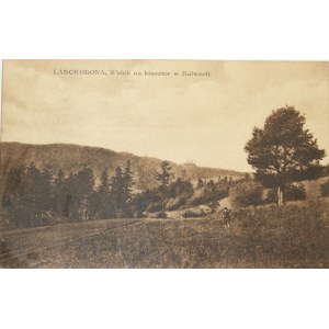 Lanckorona - Widok na klasztor w Kalwarji, ok. 1920