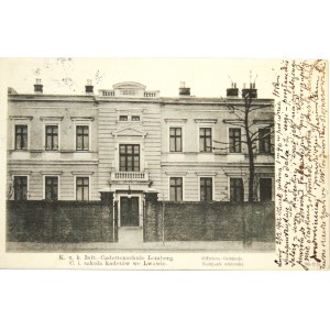Lwów - C i K Szkoła kadetów, budynek oficerski, 1902