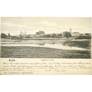 Koło - Ogólny widok, przed 1905