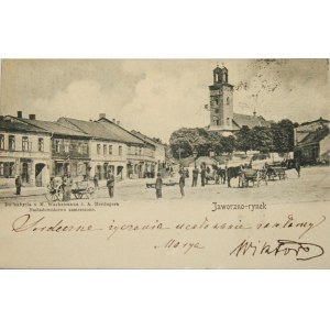 Jaworzno - Market Square, 1905