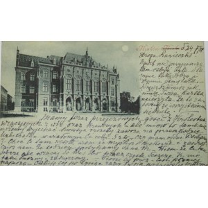 Kraków - Uniwersytet, 1898, tzw. księżycówka