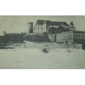 Kraków - Wawel, 1902, tzw. księżycówka