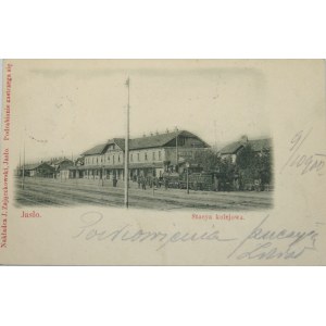 Jasło - Dworzec kolejowy, 1900