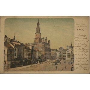 Poznań - Ratusz, przed 1905