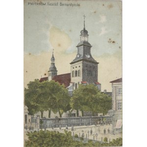 Piotrków - Kościół Bernardyński, ok. 1915