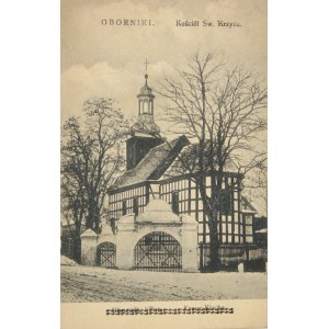 Oborniki - Kościół Św. Krzyża, 1928
