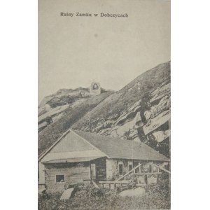 Dobczyce - Ruiny zamku, ok. 1910