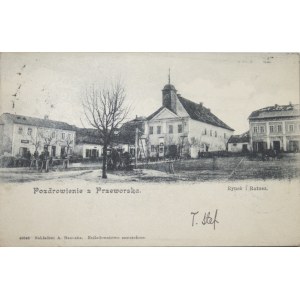 Przeworsk - Rynek i Ratusz, 1902