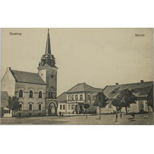 Skawina - Ratusz, ok. 1910