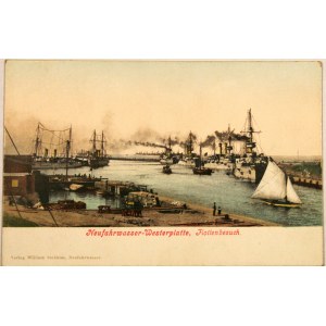 Westerplatte - Port, ok. 1900