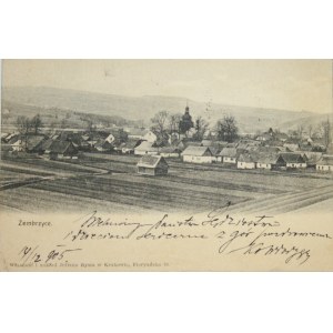 Zembrzyce - Widok ogólny, 1905