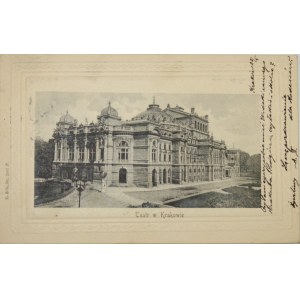 Kraków - Teatr, 1902