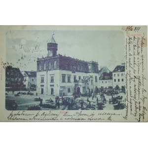 Tarnów - Ratusz, 1899, tzw. księżycówka