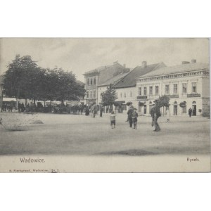 Wadowice - Rynek, 1906