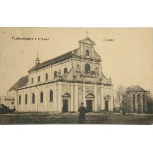 Olesno - Kościół, ok. 1910