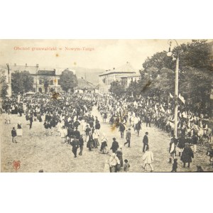 Nowy Targ - Obchód grunwaldzki, ok. 1910