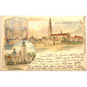 Częstochowa - Kloster Jasna Góra, 1899