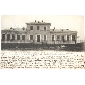 Lwów - C. i k. szkoła kadetów, szpital wychowanków, 1902