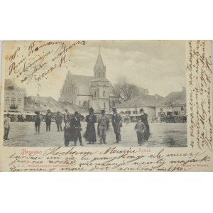 Brzesko - Trhové námestie, okolo roku 1900