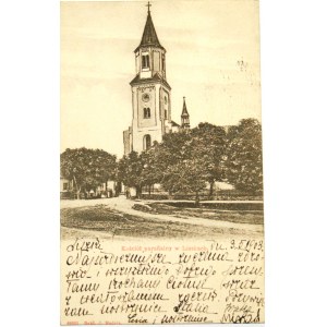 Liszki - Kościół parafialny, 1903