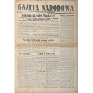 Gazeta Narodowa. R. 1, nr 1, 1944