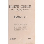 Kalendarz Żołnierza 2. Korpusu A. P. Włochy 1945.