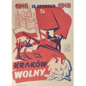 18 Styczeń 1945 - 1946 Kraków Wolny - cegiełka