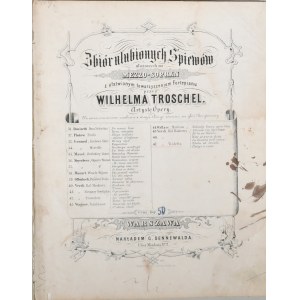 Verdi Giuseppe - Violetta, Warszawa, ok. 1870